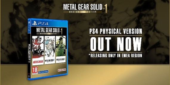 Metal Gear Solid: Master Collection Vol.1 PlayStation®4 Fiziksel Sürümü Çıktı!