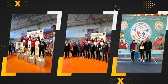 Nevşehir Belediyesi Gençlik ve Spor Kulübü haltercilerinden Hatice Kızmaz, Okul Sporları Türkiye Halter Şampiyonası'nda Türkiye 3.'sü oldu