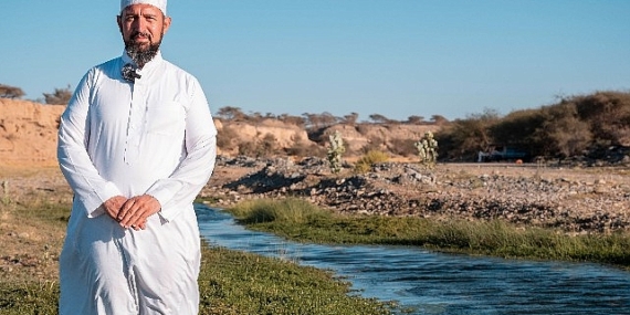 Peygamber Efendimiz (S.A.V.) içtiği pınardan su içip yediği yemekler yenildi