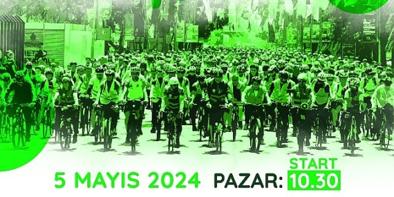 11. Yeşilay Bisiklet Turu 5 Mayıs Pazar Günü Düzenleniyor