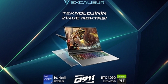14. Nesil Excalibur G911 Gaming Laptop'un Sağladığı 9 Yeni Teknoloji