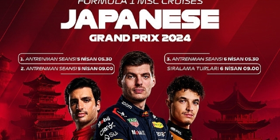 Formula 1 Jaonya GP Heyecanı TOD'da