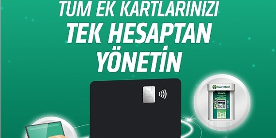 Kuveyt Türk'ten yeni bir kart: Troy logolu Sağlam Business Nakit Kart