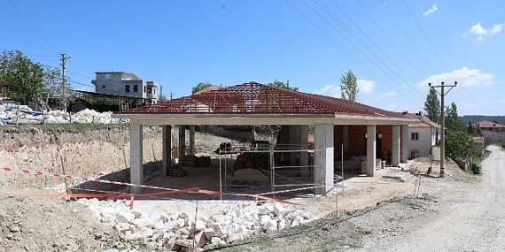 Antalya Büyükşehir’den Korkuteli Dereköy’e çok amaçlı salon