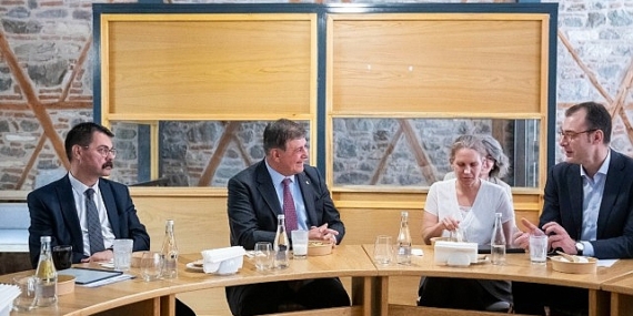 Başkan Dr. Cemil Tugay, Dünya Bankası yetkilileri ile bir araya geldi