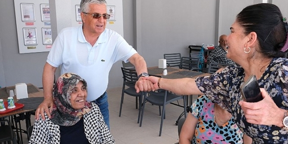 Başkan Topaloğlu engellilerle bir araya geldi