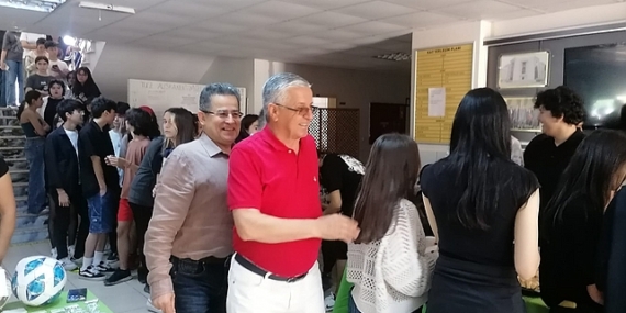 Başkan Topaloğlu, Göynük Fen Lisesi’ndeki gençlik festivaline katıldı