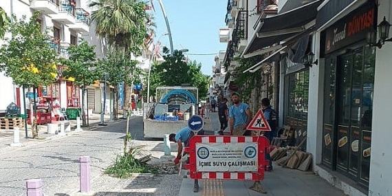 Büyükşehir, Datça’da İçme Suyu Hatlarını Yeniliyor