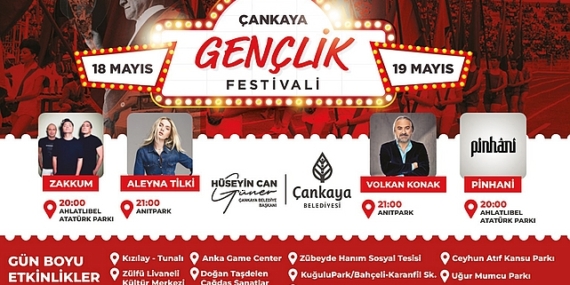 Çankaya Belediyesi, 19 Mayıs Atatürk’ü Anma, Gençlik ve Spor Bayramı’nı gençlerle birlikte büyük bir festivale çeviriyor