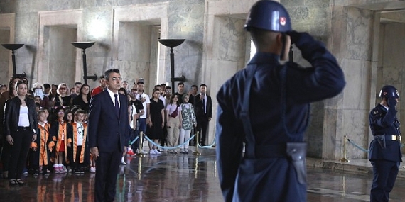 Çankayalı Minikler Ata’nın Huzuruna Çıktı