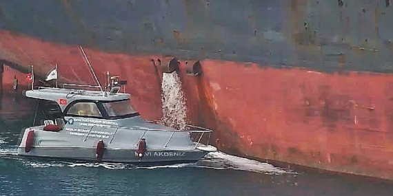 Deniz kirliliğine EGDS ile anında müdahale