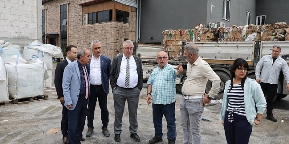 Edremit’te yeni geri dönüşüm projeleri hayata geçiyor