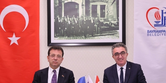 Ekrem İmamoğlu’ndan Bayrampaşa Belediye Başkanı Hasan Mutlu’ya ziyaret