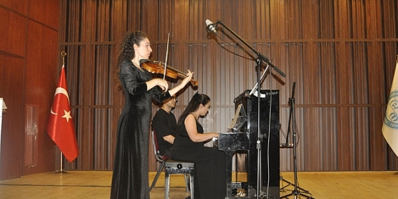 EÜ Konservatuarından “Keman-Piyano Resitali”