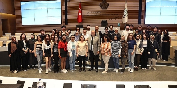 Geleceğin mimarları Nilüfer’i inceledi