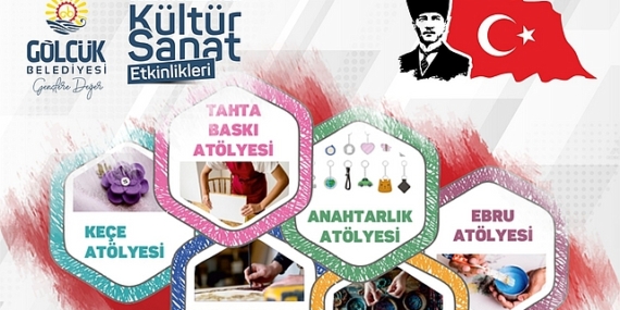 Gölcük Belediyesi; 19 Mayıs Gençlik ve Spor Bayramı kapsamında Anıtpark’ta düzenleyeceği “Gençlik Atölyeleri” ile bayram coşkusunu sanat ile renklendirecek