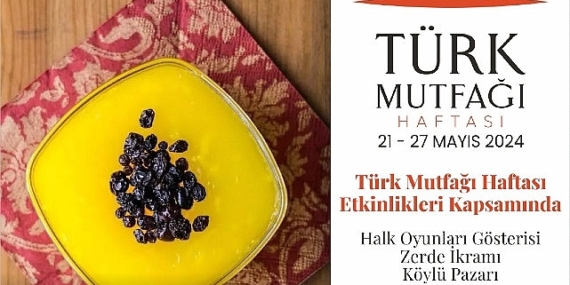 Gölcük Belediyesi, İl Kültür ve Turizm Müdürlüğü ile Kocaeli Gölcük Turizm Birliği Başkanlığı işbirliğinde 26 Mayıs Pazar günü Saraylı’da düzenlenecek etkinlikte Türk Mutfağı Haftası kutlanacak