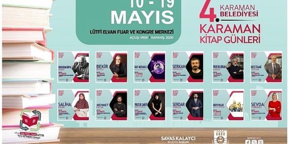 Karaman Kitap Günleri Başlıyor