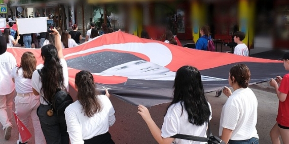 Kemer’de 19 Mayıs coşkusu