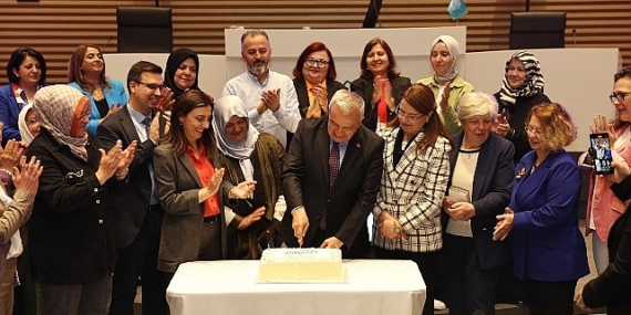 Mahalle kadın derneklerinden Başkan Şadi Özdemir’e ziyaret