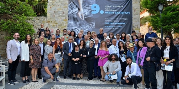 Mehmet Nuri Göçen Vakfı ve Göçtur Turizm Kuşadası'nda Sanata Sürdürülebilir Katkı Yapıyor