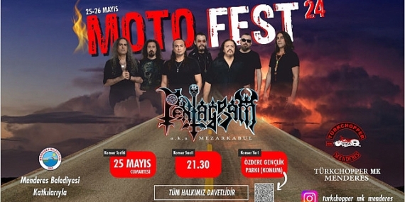 Menderes’te Motofest festivalinde Pentagram sahne alacak