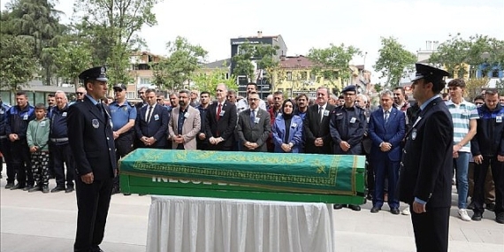 Vefat Eden Zabıta Memuru Mustafa Şengün İçin Tören Düzenlendi