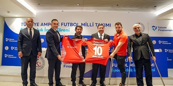 Yatırım Finansman Ampute Futbol Milli Takımına sponsor oldu
