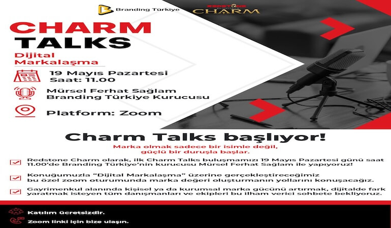 Charm Talks Başlıyor!