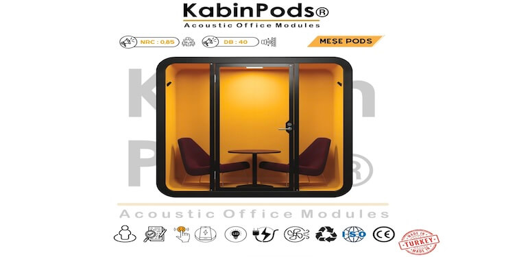 KabinPoods Ofis Kabinleri ile Konforlu Ofis Alanları