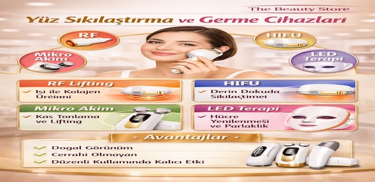 Yüz Sıkılaştırma ve Germe Cihazları: Daha Genç Bir Görünüm İçin Hangi Teknolojiler Kullanılıyor?